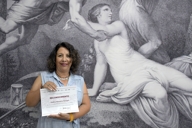 Recibe académica BUAP reconocimiento del SECIHTI