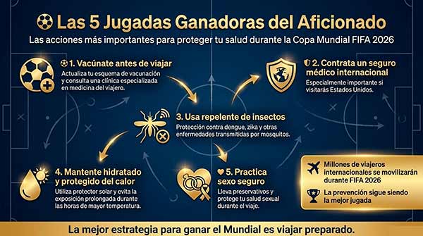 Prevención, la mejor jugada en el Mundial