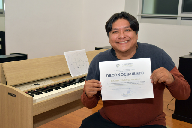 Arte e historia se fusionan en partitura conmemorativa por la fundación de Puebla