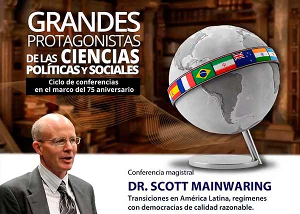En AL hay democracias de calidad razonable, indica Scott Mainwaring