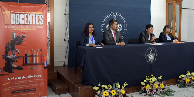 Realiza BUAP Primer Encuentro Nacional de Docentes en las Ciencias Experimentales del Nivel Medio Superior