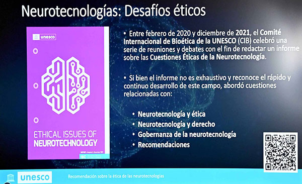Texto de UNESCO sobre ética de la neurotecnología unifica esfuerzos para regularla: Dafna Feinholz