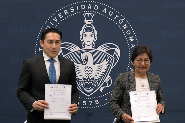 Signan convenio de colaboración BUAP y la Auditoría Superior del Estado de Puebla