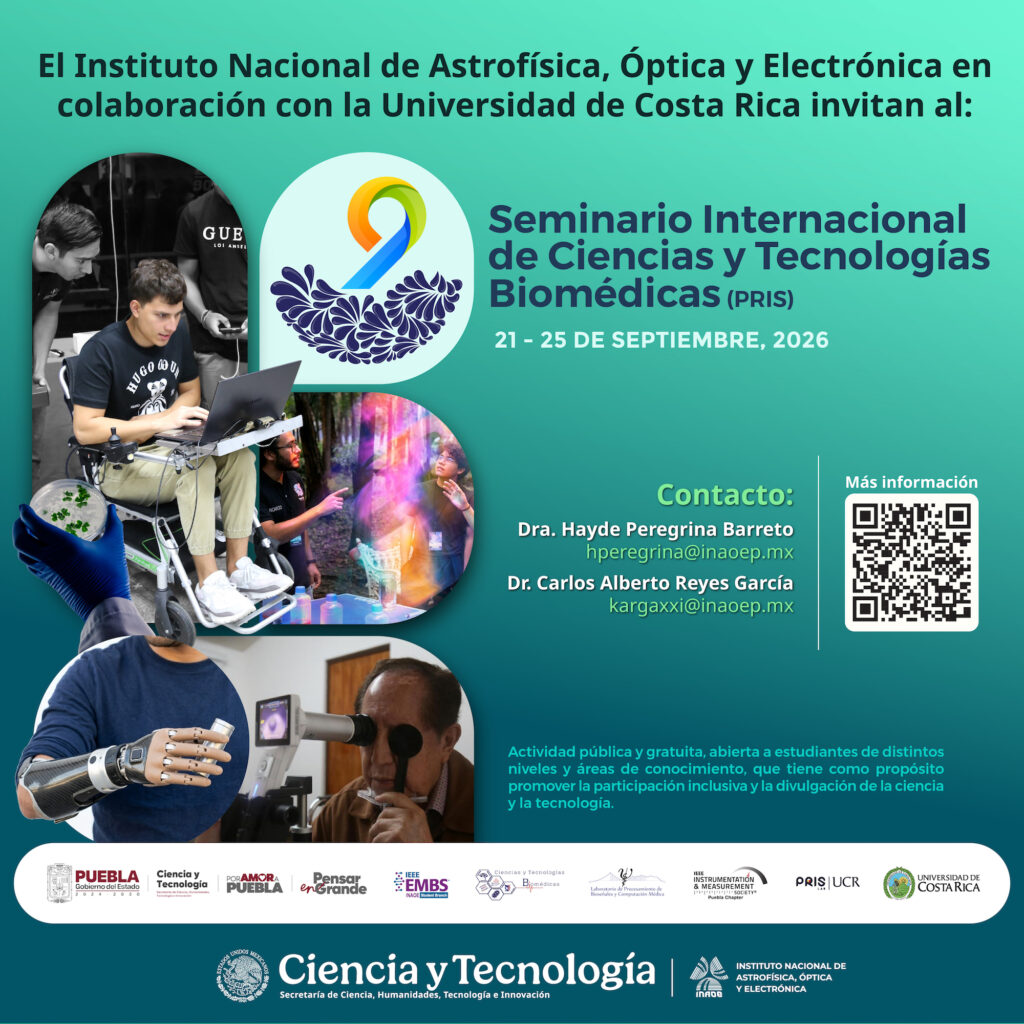 Todo listo para el IX Seminario Internacional de Ciencias y Tecnologías Biomédicas-PRIS