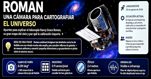 Experiencia científica de la UNAM se integra a estudios del Telescopio Espacial Nancy Grace Roman, de la NASA
