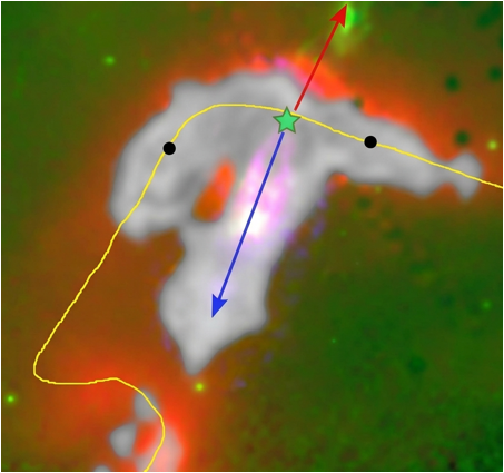 El Gran Telescopio Milimétrico revela molécula precursora de química orgánica compleja en filamento interestelar