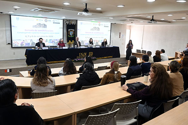 Espacios sin barreras ni exclusiones, sentido de la UNAM, afirma Javier de la Fuente