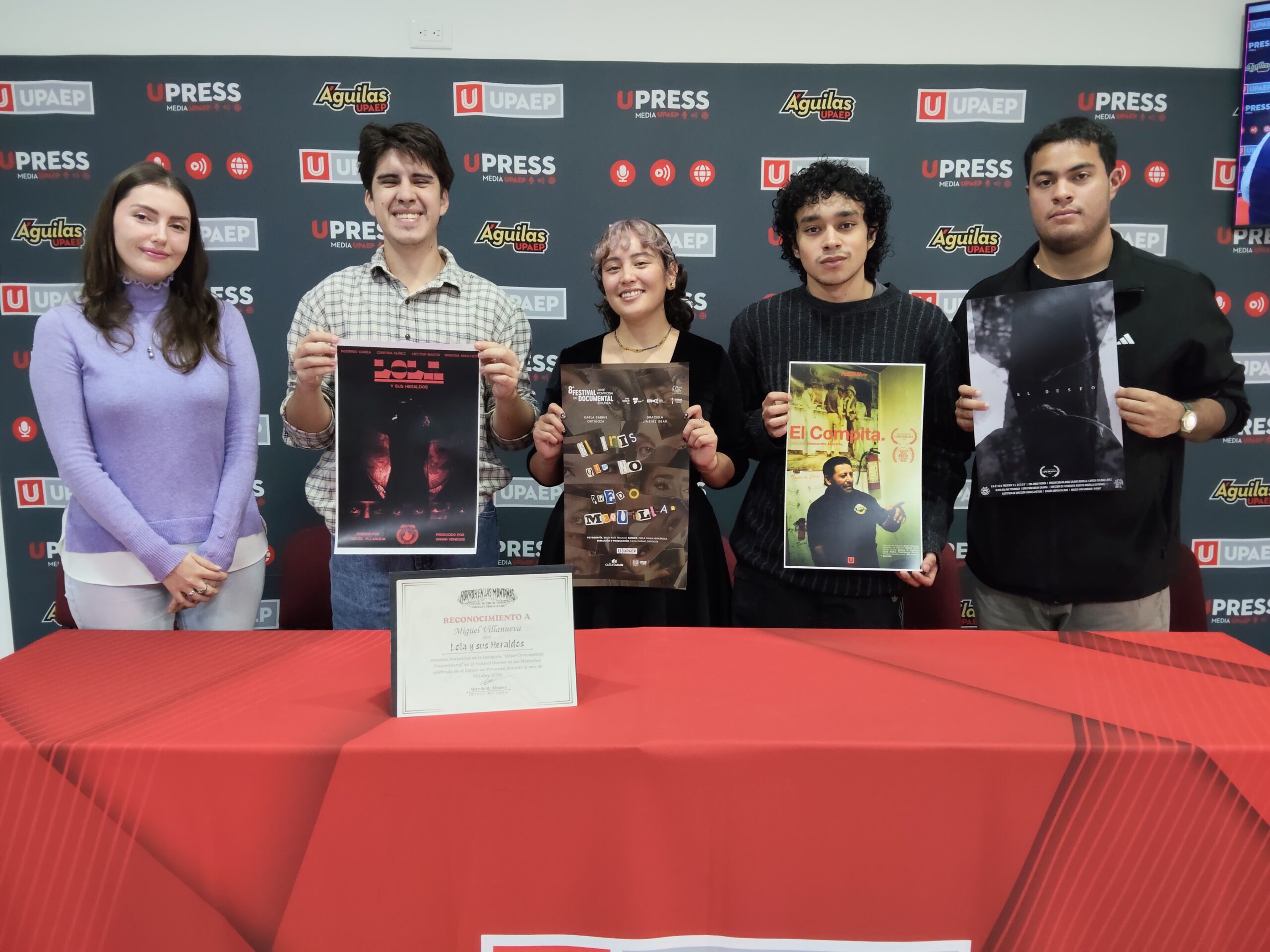 Cortometrajes UPAEP conquistan festivales