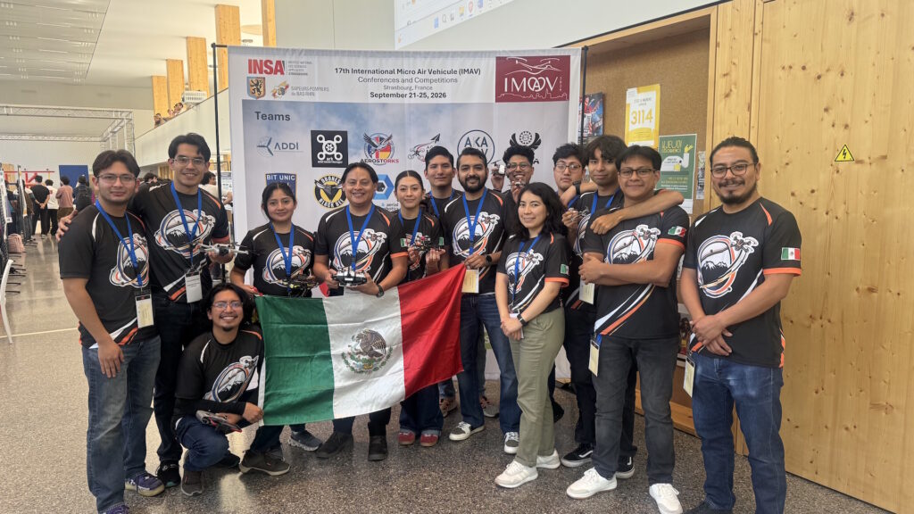 INAOE participa en consorcio mexicano que logra sexto lugar en la IMAV 2026